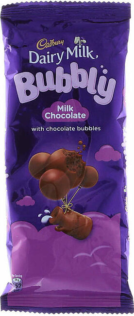 Cadbury Daitry Milk Bubbly Milk Chocolate 87g