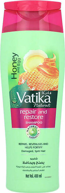 Vatika Naturals Repair And Restore Shampoo 400ml