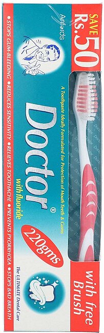 Anfords Doctor Toothpaste Big Saver Pack 220g