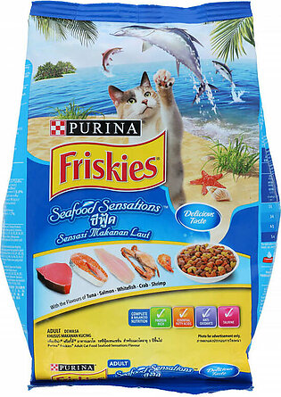 Purina Friskies Seafood Sensation Cat Food 450g
