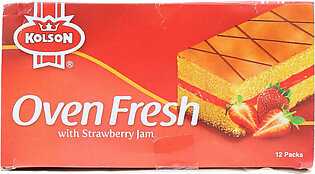 Kolson Oven Fresh with Strawberry Jam 12 Packs
