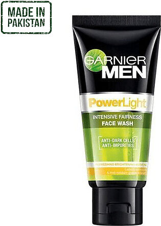 Garnier Men Powerlight Face Wash 50ml
