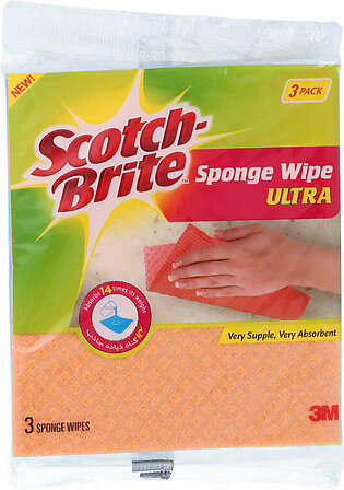 Scotch-Brite Sponge Wipe Ultra Pack of 3