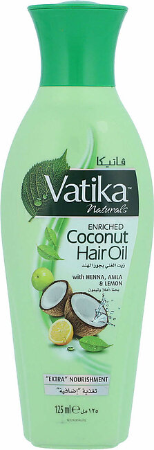 Vatika Naturals Enriched Coconut Hair Oil 125ml
