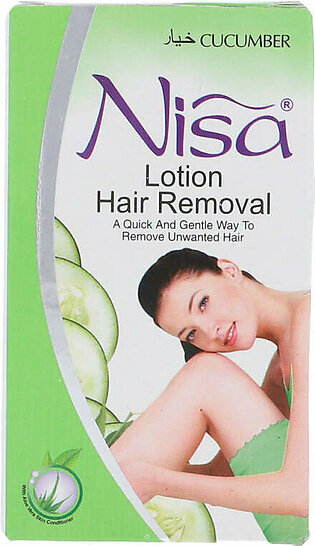 Nisa Hair Removal Cream Cucumber 120ml