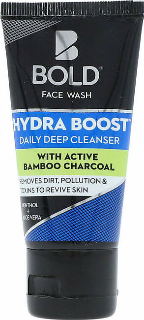 Bold Facewash Hydra Boost with Active Bamboo Charcoal 50ml