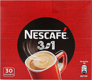 Nescafe 3 in 1 Coffee 30 Sachets