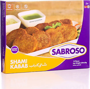 Sabroso Chicken Shami Kabab 15 Pcs 600 Gm