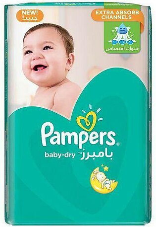 Pampers Baby Dry Diapers Medium Size 3 (60 Count)
