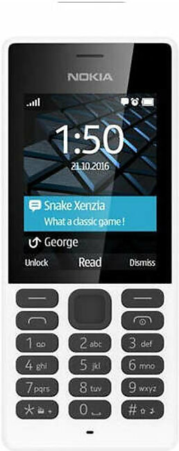Nokia 150 Dual Sim 2.4 Inch Screen FM Radio White