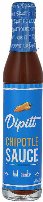 Dipitt Chipotle Sauce Hot Smoke 60ml