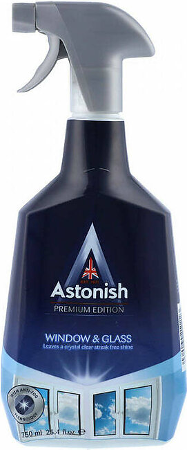 Astonish Premium Edition Window and Glass Cleaning Liquid 750ml