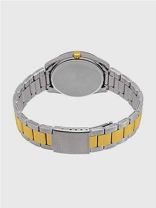 Men Silver And Golden Watch – MTP-1302SG-7AVDF