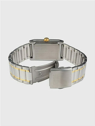 Men Silver And Gold Watch