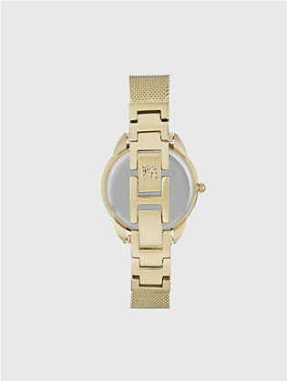 Diamond-Accented Mesh Bracelet Watch – AK/3258BKGB