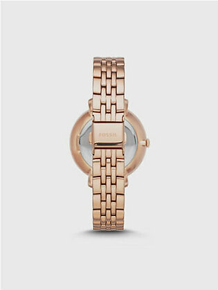 Jacqueline Rose-Tone Stainless Steel Watch – ES3546