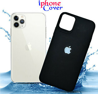 IPhone 11 / 11 Pro Max Silicone Rubber Fashion Case Mobile Back Cover - Black