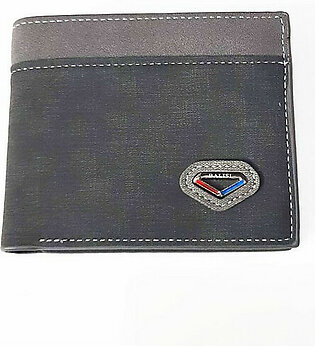 Elegant Style Artificial Leather Wallet -Grey