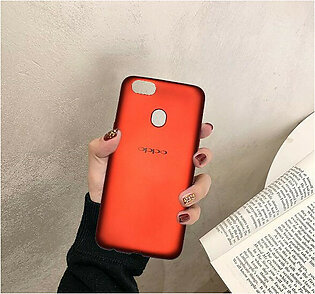 Oppo F5 - High Quality Mobile Back Cover - Red