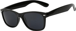 Black Unisex Wayfarer Fashion Sunglasses