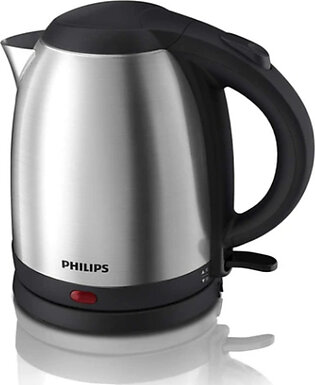 Philips Electric Kettle Silver & Black