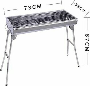 Stainless Steel Charcoal Bbq Grill With Stand