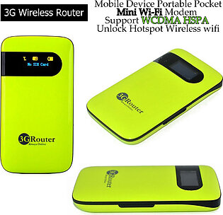 Portable 3G SIM Wireless Router
