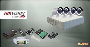 HIKVISION With CCTV 4 Camera