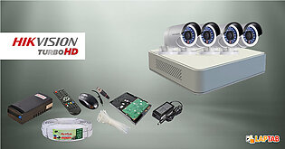 HIKVISION With CCTV 4 Camera