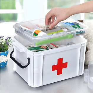 First Aid Kit Medicine Box