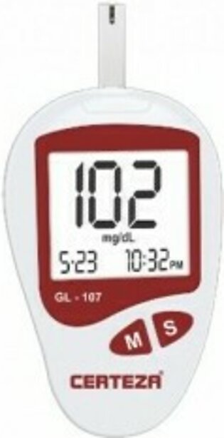 Blood glucose monitor with 25 strips (1x25 vial) GL 107