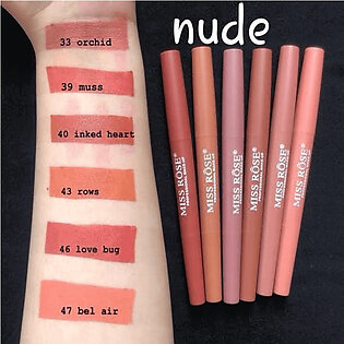 Miss Rose Nude Lipsticks- 1pc