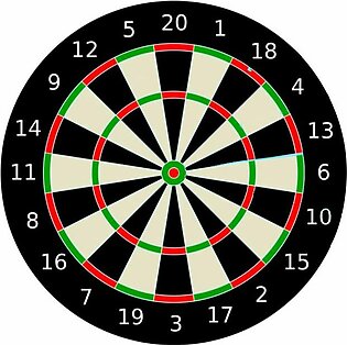 Classic 12 Double Sided Original Dart Board Game