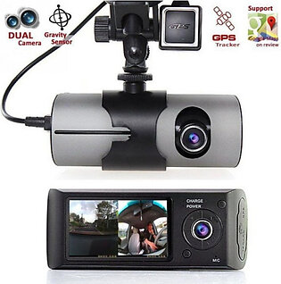 Car Video Recorder Camera- Dash Cam G-Sensor GPS Dual Lens