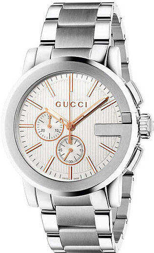 Gucci G-Chrono Silver Stainless Steel...