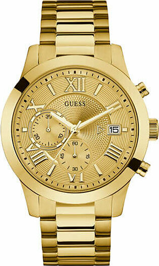 Guess Atlas Gold Stainless Steel Gold...