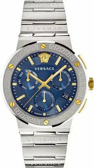 Versace Grace Logo Silver Stainless S...