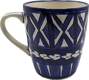 Blue Pottery Mugs