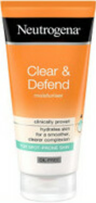 (Super Sale) Neutrogena Clear & Defend Oil-Free Moisturiser 50ML