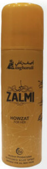 Asghar Ali Zalmi-Howzat For Her Body Spray 200ml