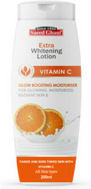 Saeed Ghani Vitamin C Extra Whitening Lotion 200ml