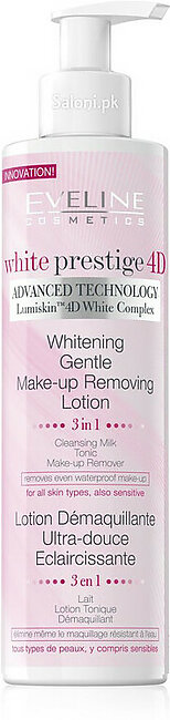 Eveline White Prestige 4D Whitening Gentle Make-up Removing Lotion 245 ML