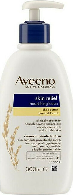 Aveeno Skin Relief Nourishing Lotion Shea Butter 300ml