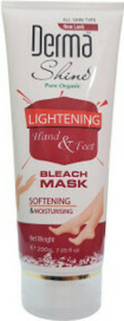Derma Shine Hand & Foot Lightening Bleach Mask 200g
