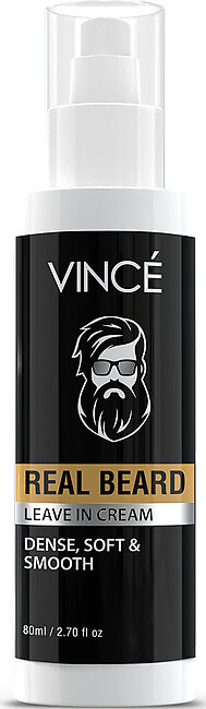 Vince Real Beard Leave In Cream 80ml