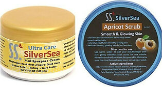 Silver Sea Apricot Scrub & Multipurpose Cream Kit