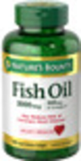 Nature's Bounty Fish Oil 1000mg Plus Omega 3 (145 Softgels)