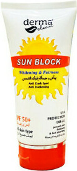 Derma Clean Sun Block SPF 50+ - 150ml