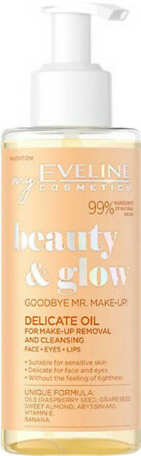 Eveline Beauty & Glow Delicate Make-up Removing & Cleansing oil (145ml)