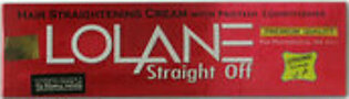 Lolane Straight Off Strong Hair Straightening Cream with Protein Conditioner 85g